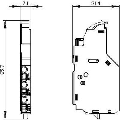 3VA9988-0AB12 - rozměrový výkres