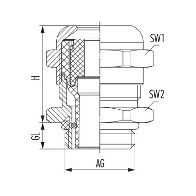 1.673.2500.50 - rozměrový výkres