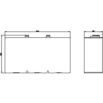3RW5983-0TC20 - rozměrový výkres