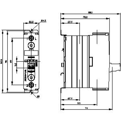 3RF3310-1AA02 - rozměrový výkres